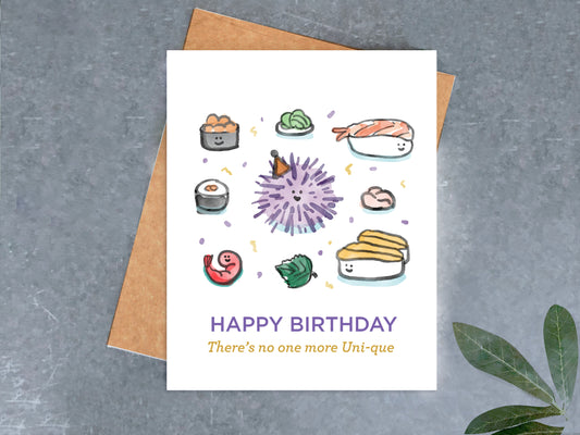 Uni Birthday Card