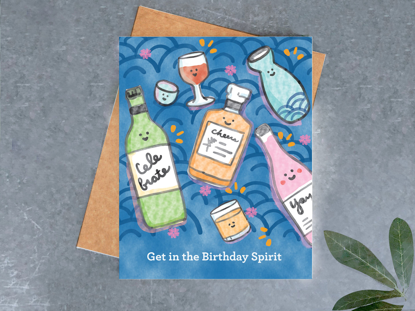 Birthday Spirits Card