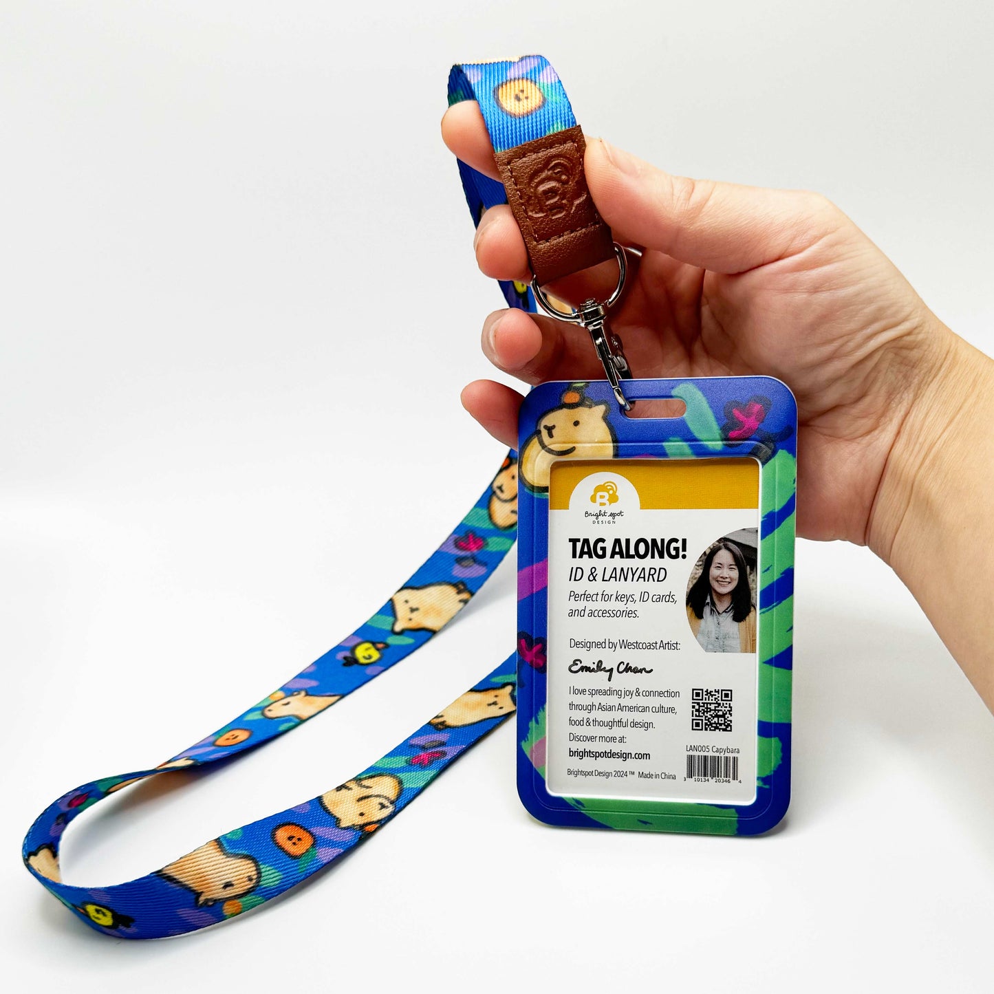 Capybara Lanyard