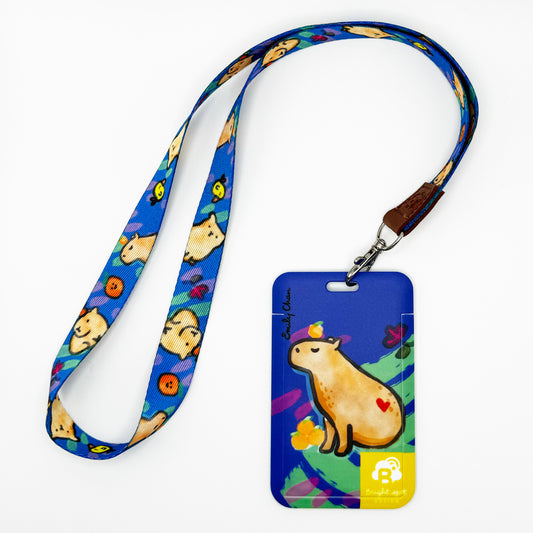 Capybara Lanyard