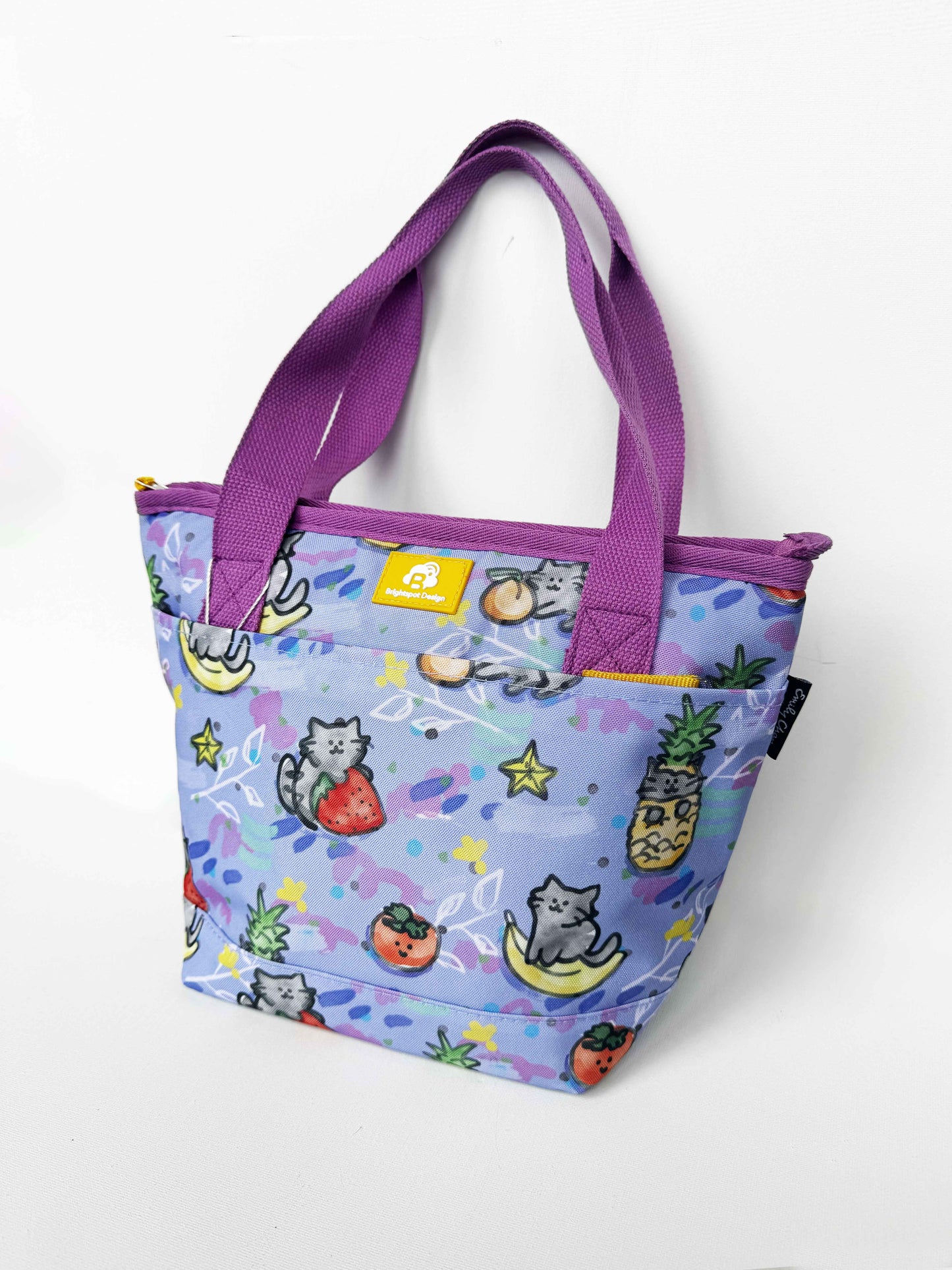 Cat Fruit Lunch Bag