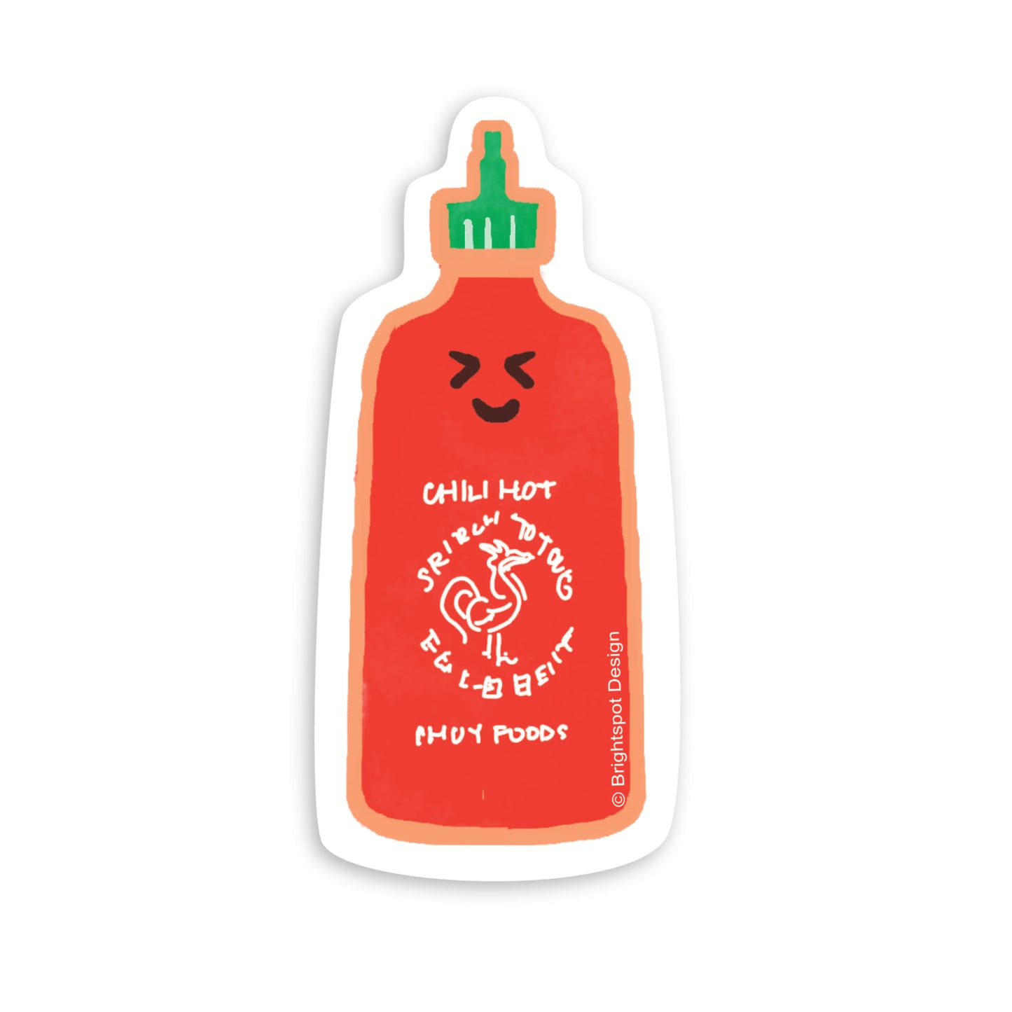 Sriracha Chili Sauce Sticker