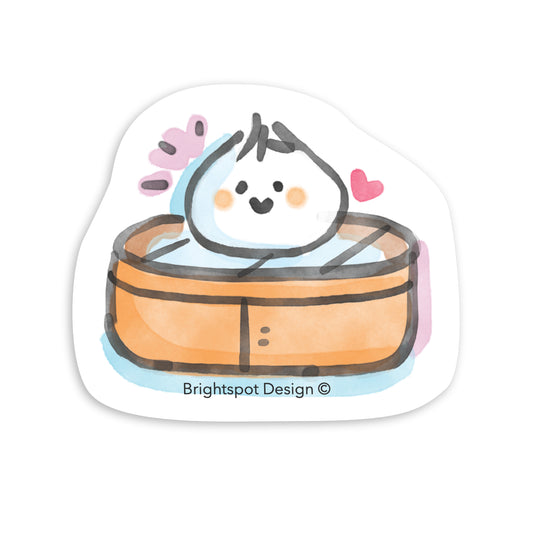 Dumpling Steamer Sticker