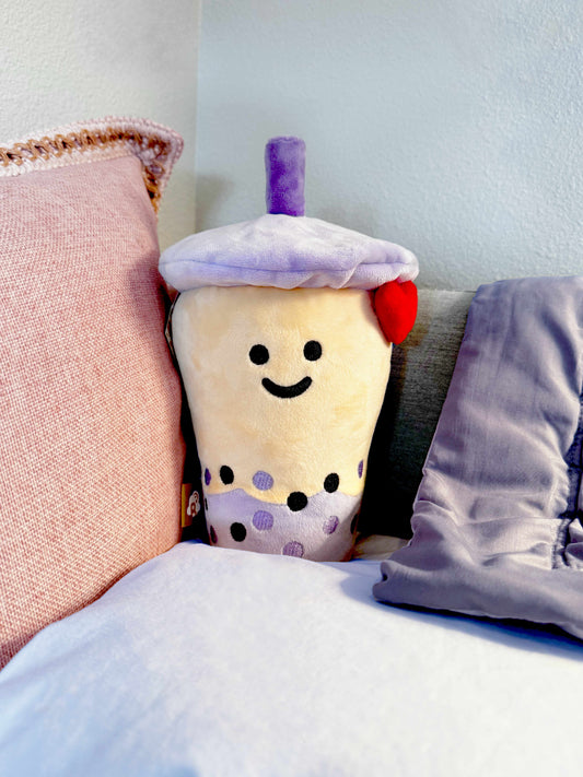 Purple Taro Taryn (Boba Plushie)