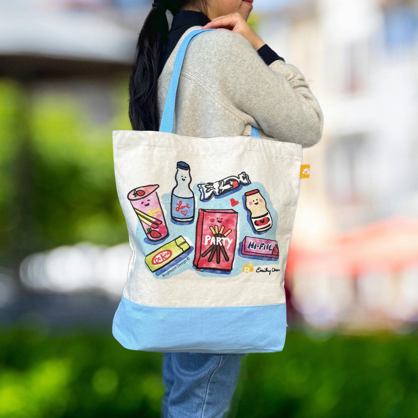 Musubi Canvas Tote Bag