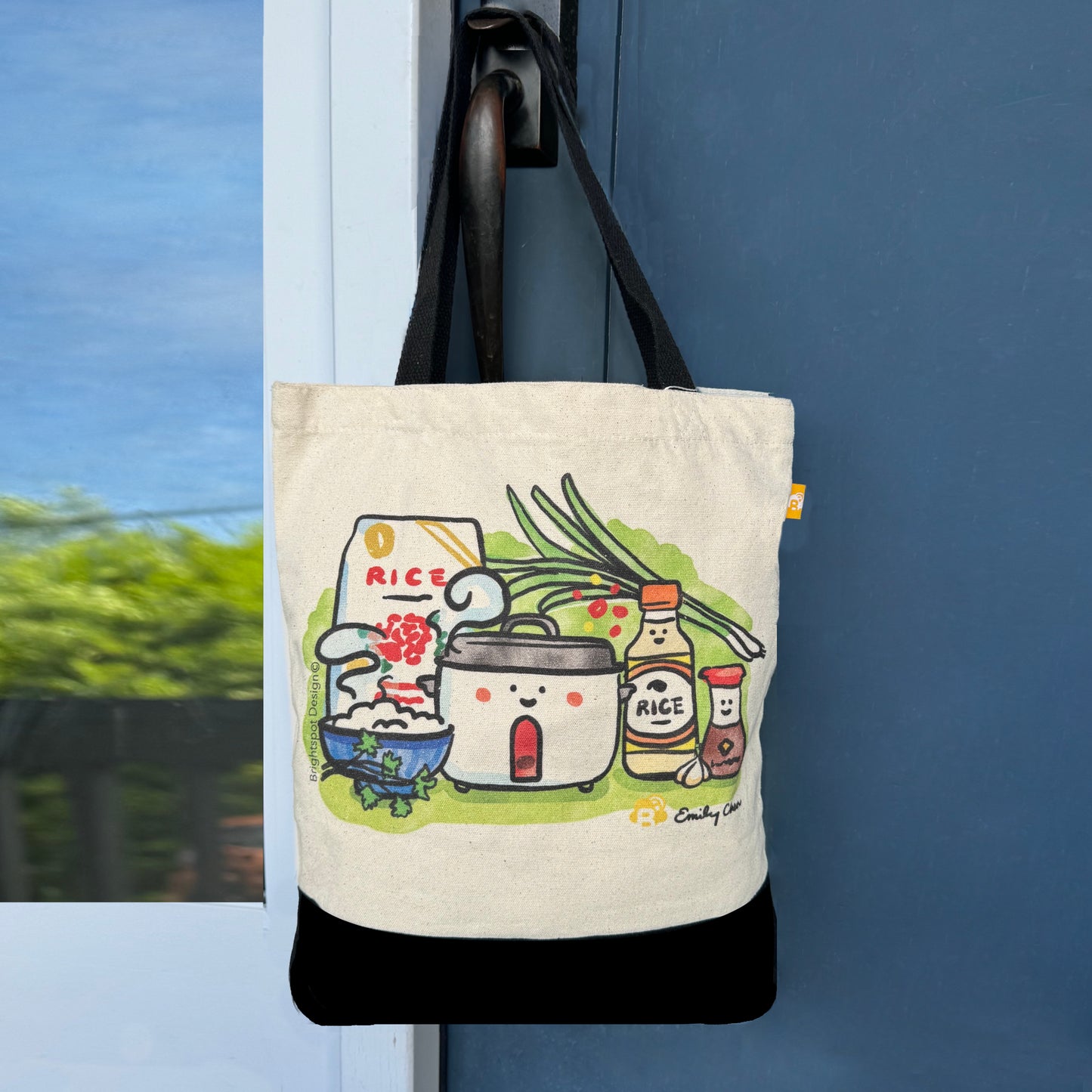 Rice Canvas Tote Bag